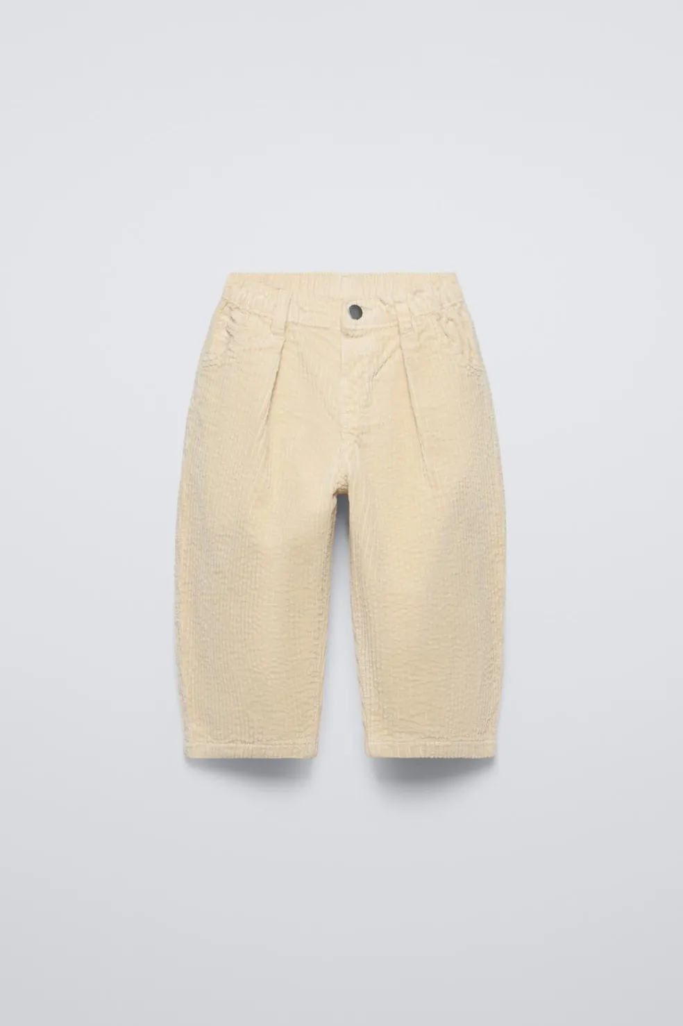 CALÇAS BAGGY DE BOMBAZINA-ZARA Outlet