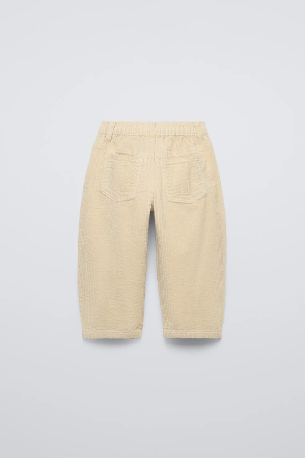 CALÇAS BAGGY DE BOMBAZINA-ZARA Outlet