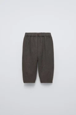 CALÇAS BAGGY ESPIGA-ZARA Sale