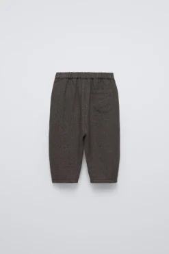 CALÇAS BAGGY ESPIGA-ZARA Sale