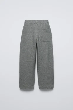 CALÇAS BAGGY ESTRUTURADAS-ZARA Best Sale