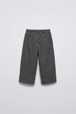 CALÇAS BAGGY XADREZ-ZARA Best