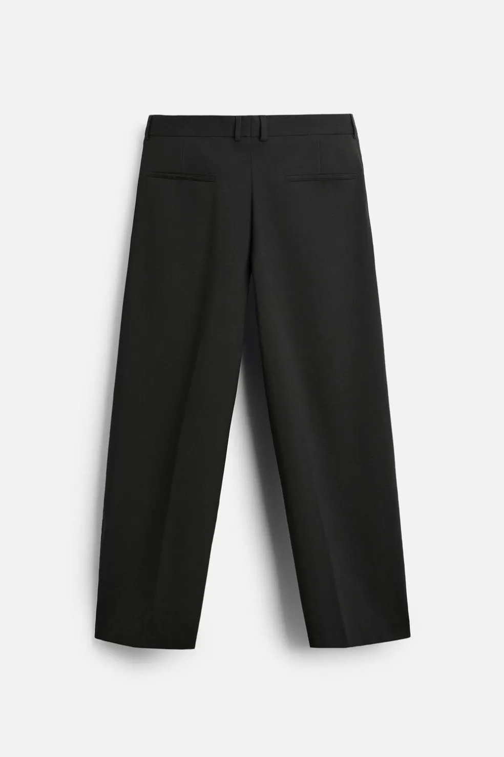 ZARA Calças^CALÇAS BALLOON FIT Preto