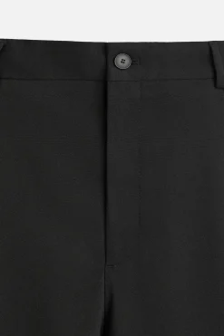 ZARA Calças^CALÇAS BALLOON FIT Preto