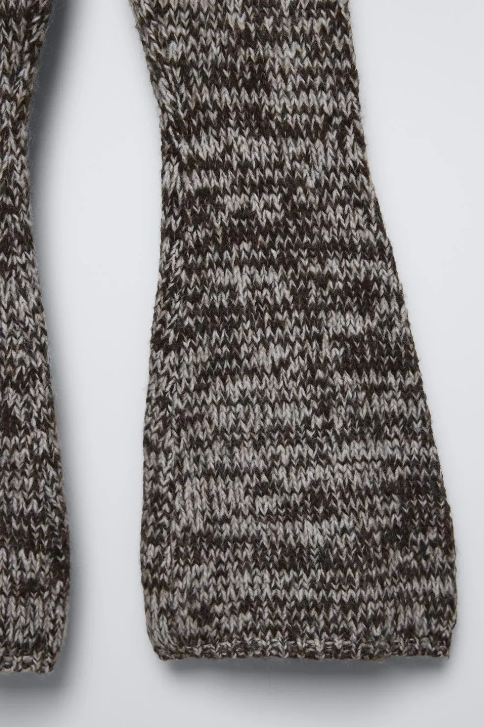 CALÇAS BOCA DE SINO DE MALHA-ZARA Cheap