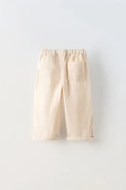 CALÇAS BOLSO CROCHÉ-ZARA Sale