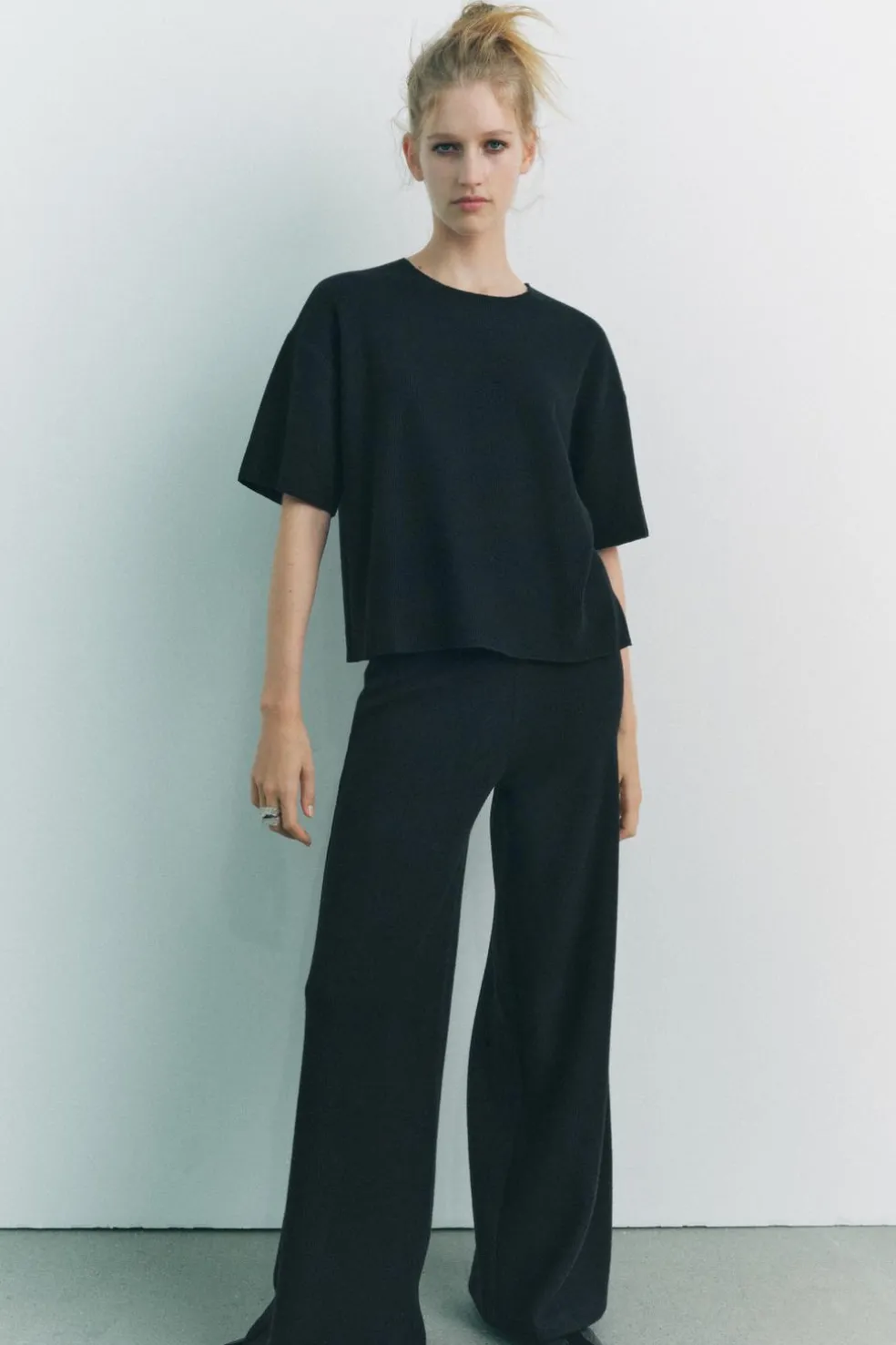 ZARA Winter Layersnew|Calças^CALÇAS CANALÉ SOFT Preto