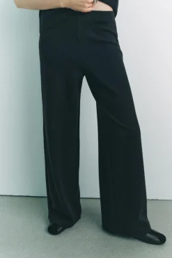 ZARA Winter Layersnew|Calças^CALÇAS CANALÉ SOFT Preto