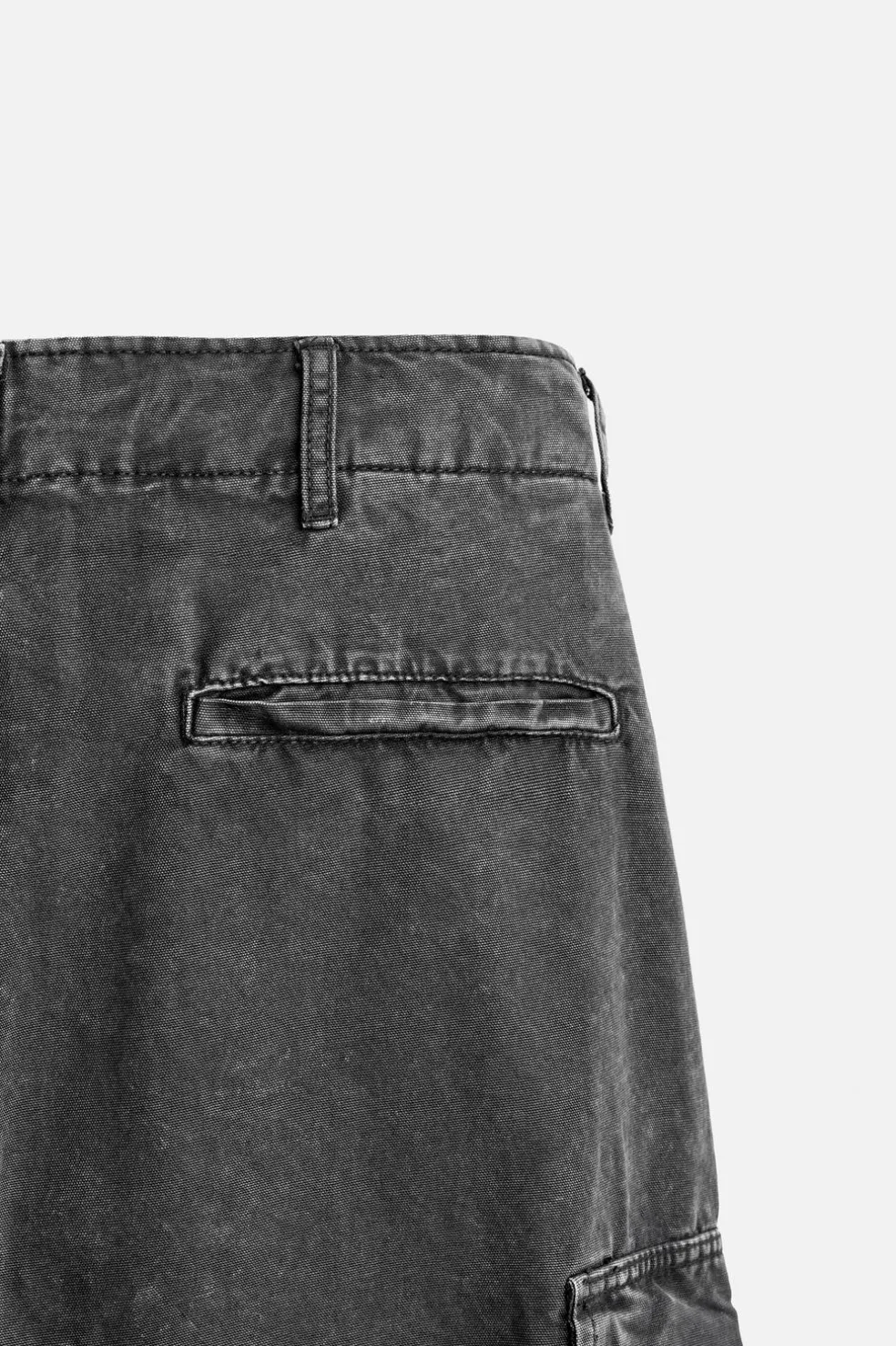 ZARA Calças|Cargo^CALÇAS CARGO COM BOLSOS Cinzento-escuro