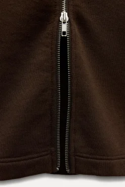ZARA Calças|Sweatshirts / Joggers^CALÇAS CARGO COM EFEITO LAVADO E FECHOS DE CORRER Castanho
