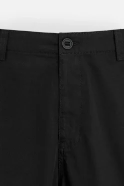 ZARA Calças|Cargo^CALÇAS CARGO RELAXED FIT Preto
