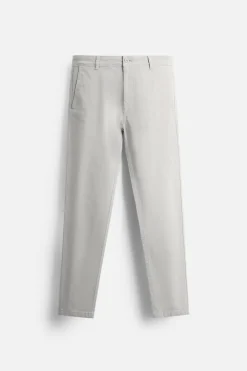 ZARA Calças^CALÇAS CHINO Pedra