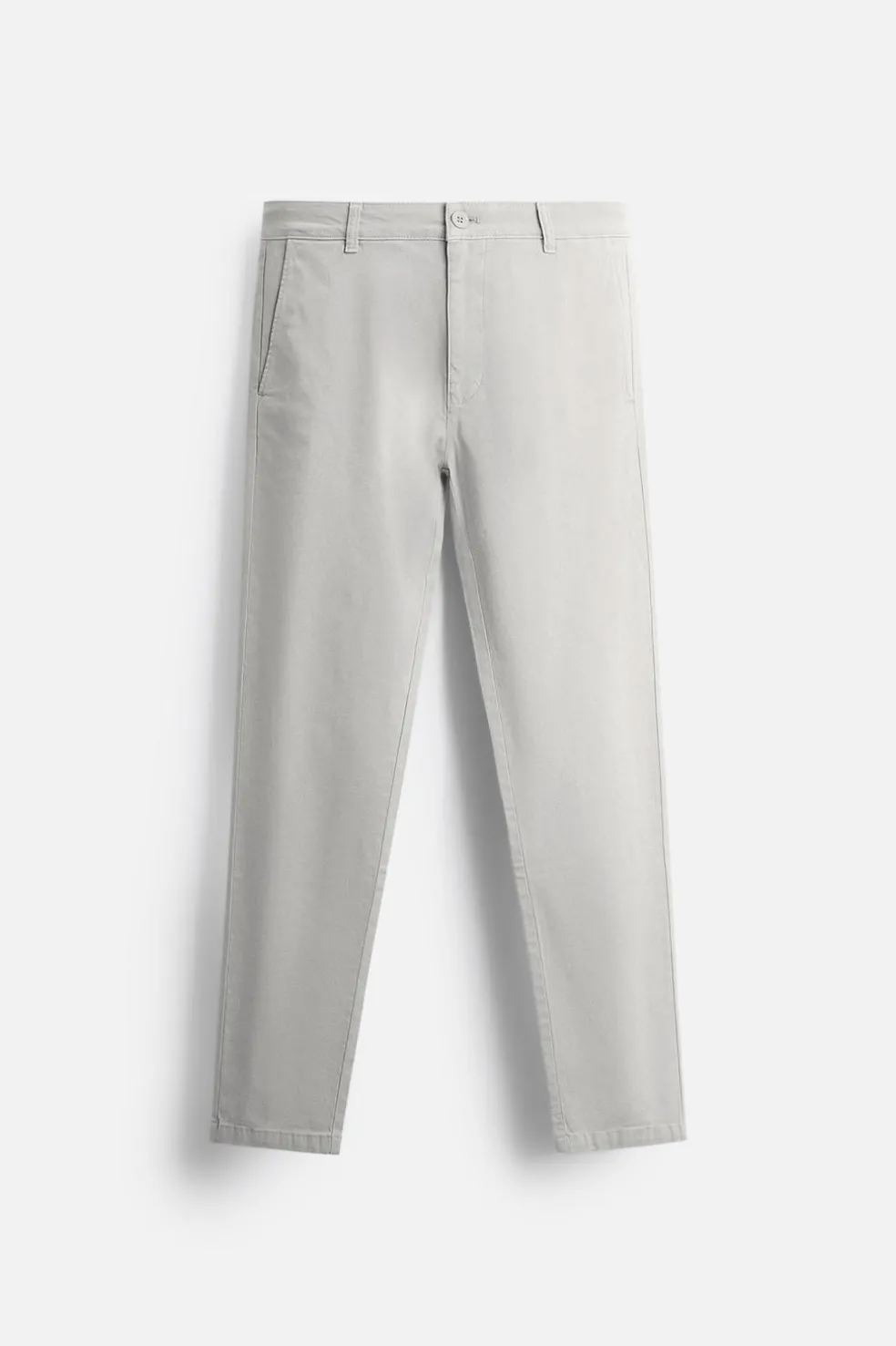 ZARA Calças^CALÇAS CHINO Pedra