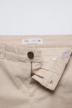 CALÇAS CHINO SLIM FIT BÁSICAS-ZARA Cheap