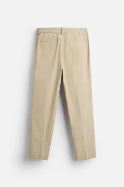 ZARA Calças^CALÇAS CHINO TÉCNICAS Areia