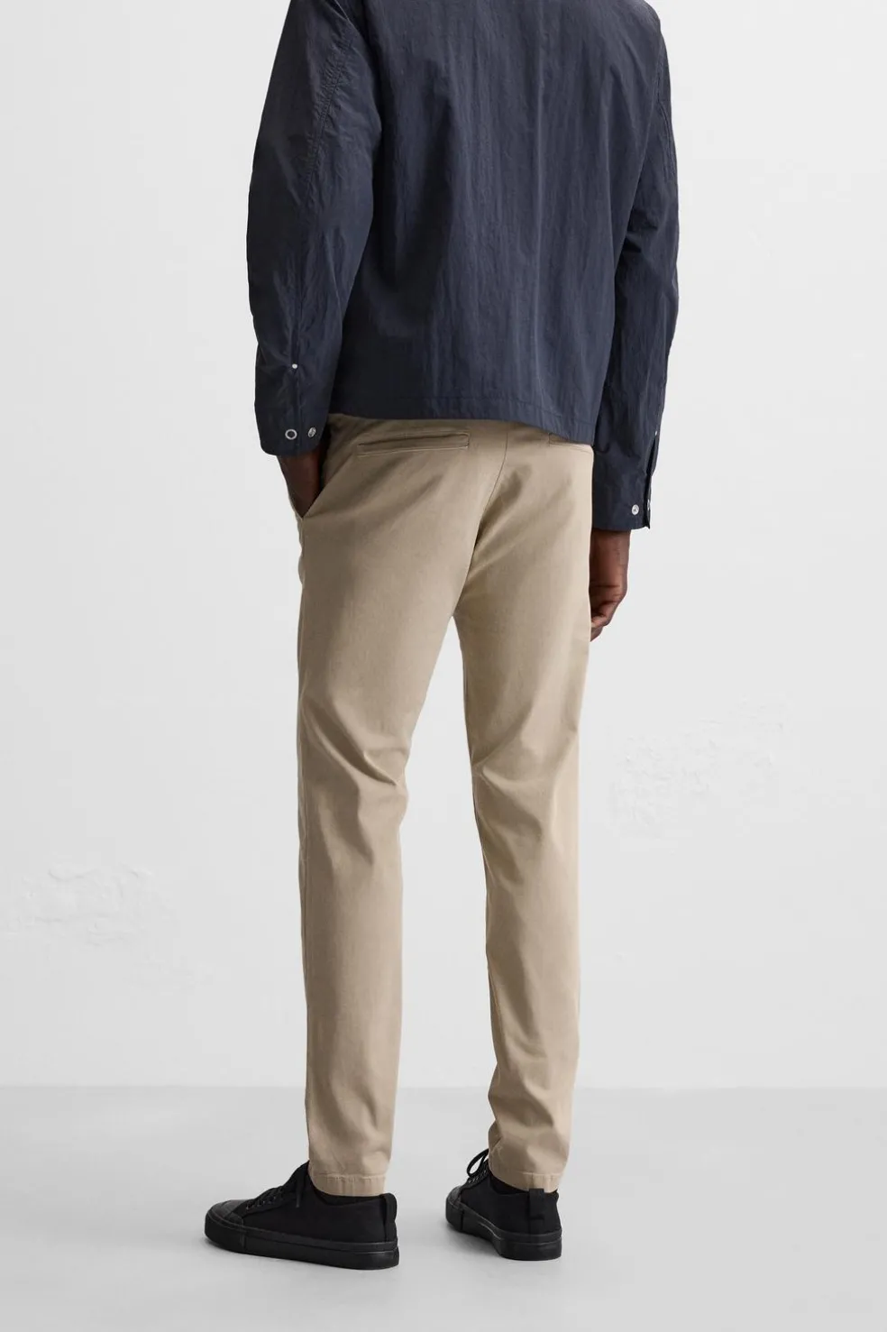 ZARA Calças^CALÇAS CHINOS SKINNY FIT Bege