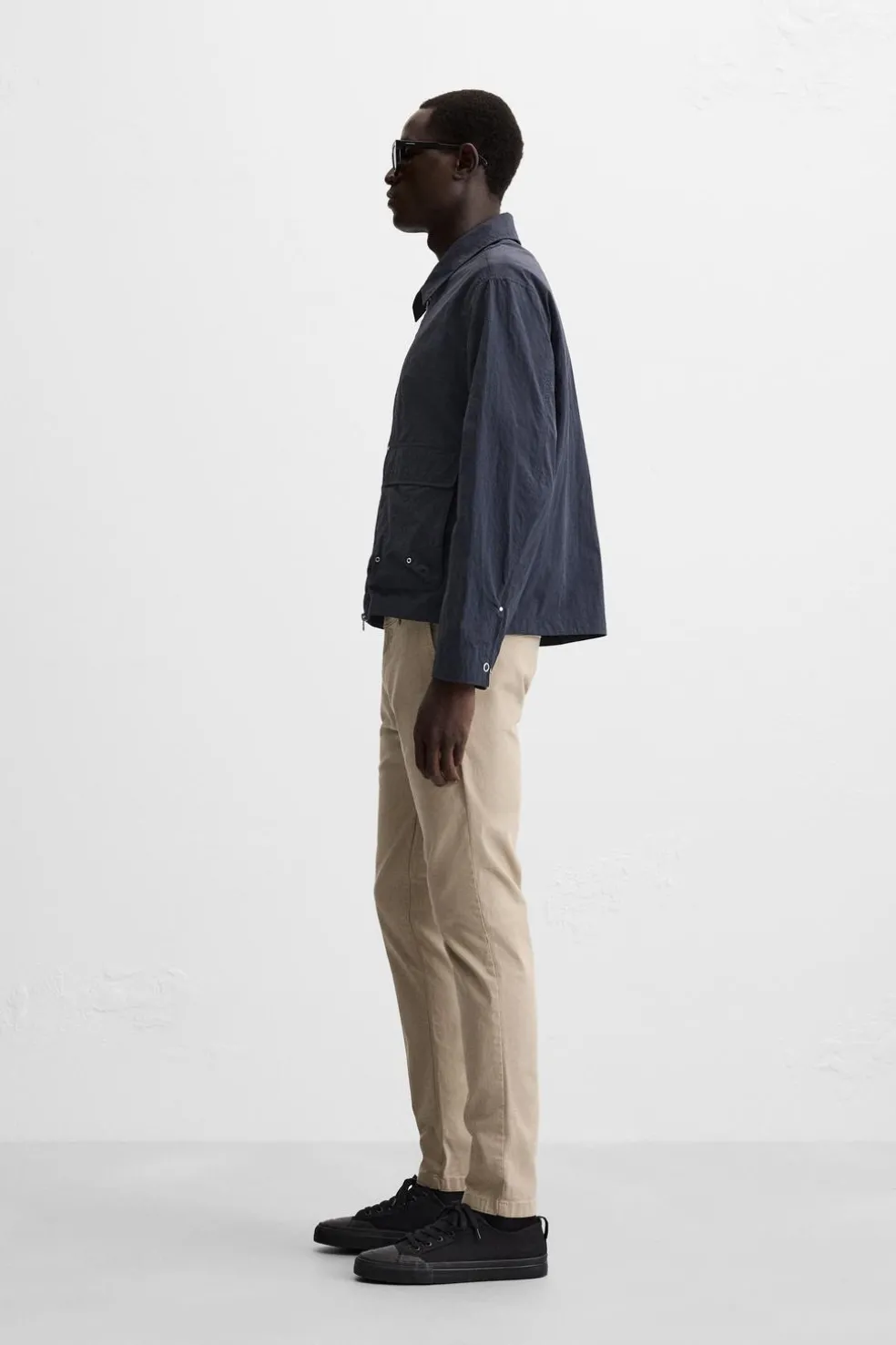 ZARA Calças^CALÇAS CHINOS SKINNY FIT Bege