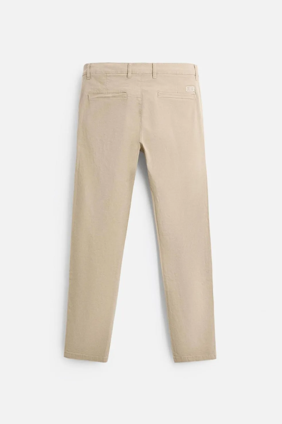 ZARA Calças^CALÇAS CHINOS SKINNY FIT Bege