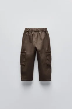 CALÇAS COM BOLSOS-ZARA Online