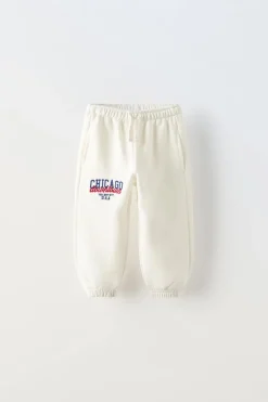 CALÇAS COM BORDADO CHICAGO-ZARA Cheap