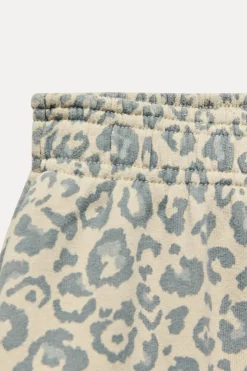ZARA Calças|Sweatshirts / Joggers^CALÇAS COM ESTAMPADO ANIMAL E EFEITO LAVADO Leopardo