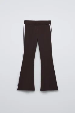 CALÇAS COM FAIXAS EM MODAL-ZARA Outlet