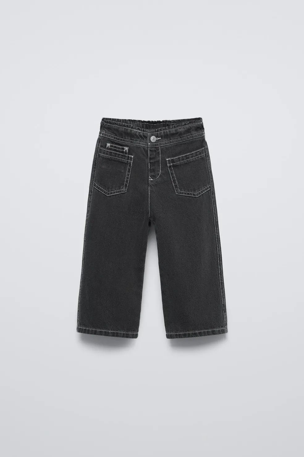 CALÇAS COM PESPONTOS-ZARA Cheap