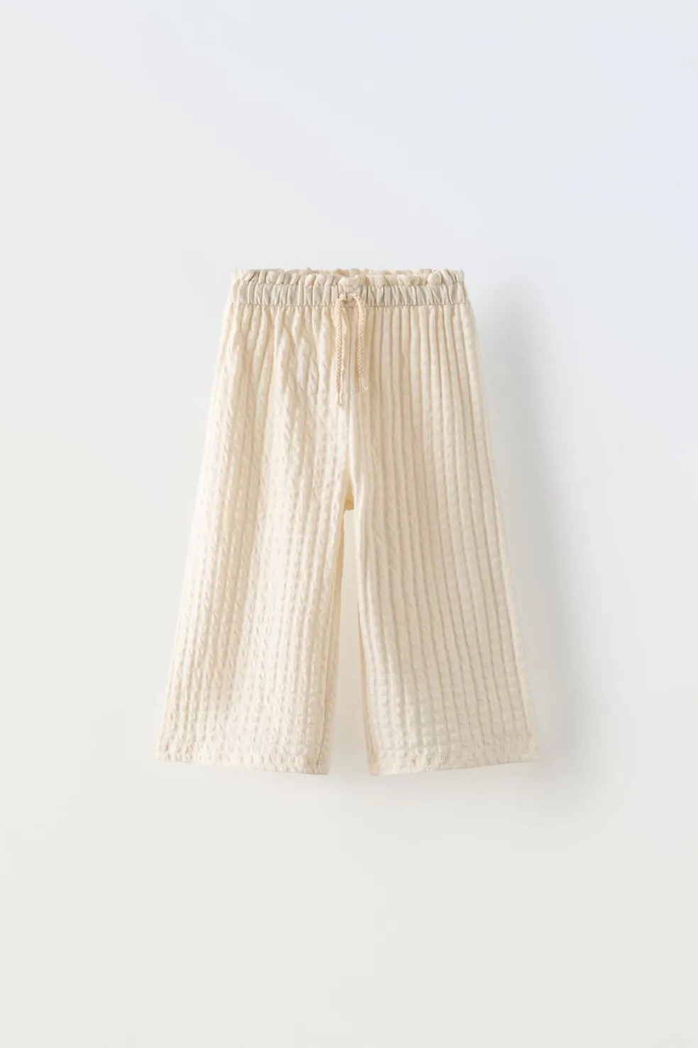 CALÇAS CULOTTE COM TEXTURA-ZARA Best