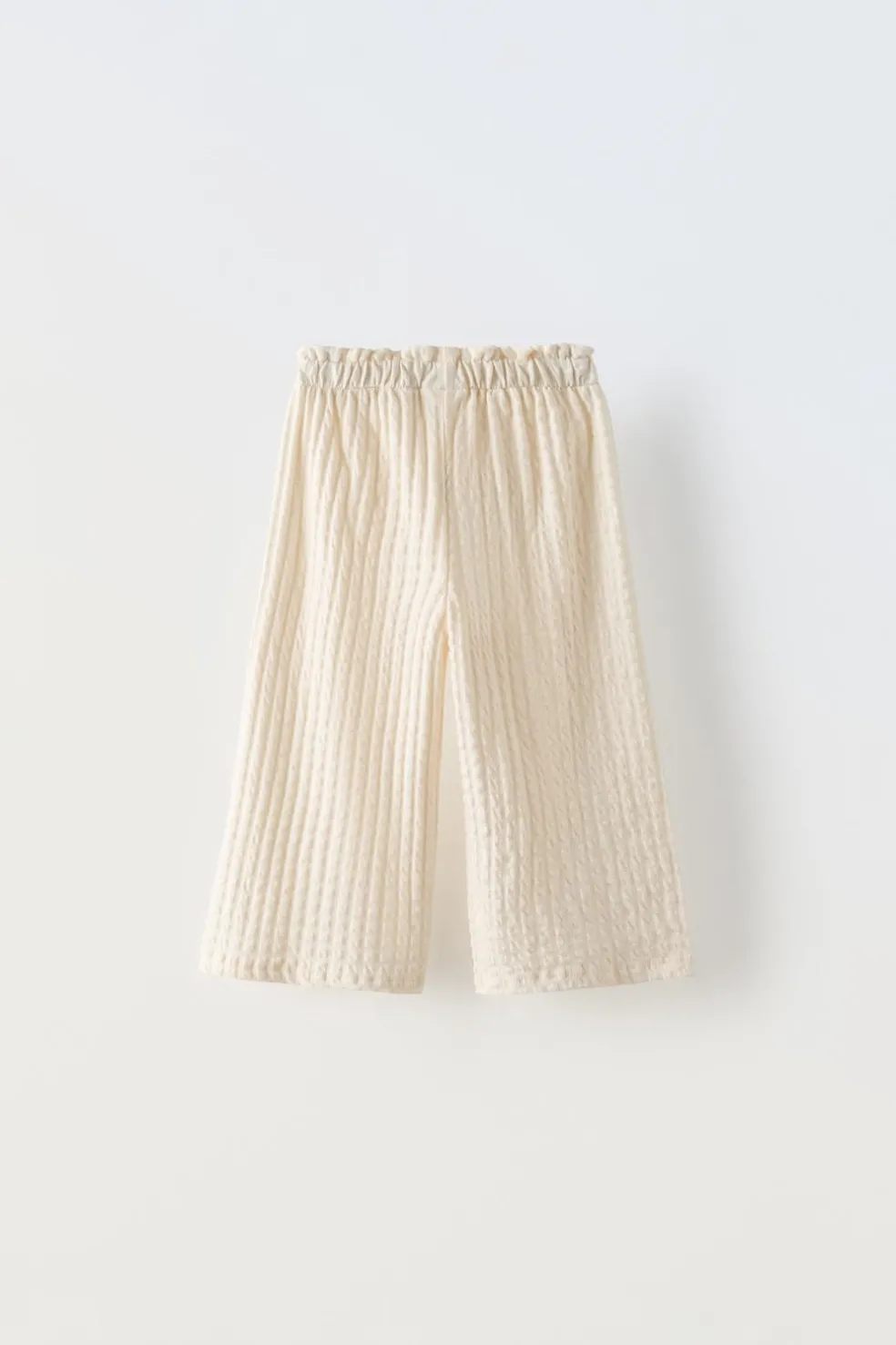 CALÇAS CULOTTE COM TEXTURA-ZARA Best