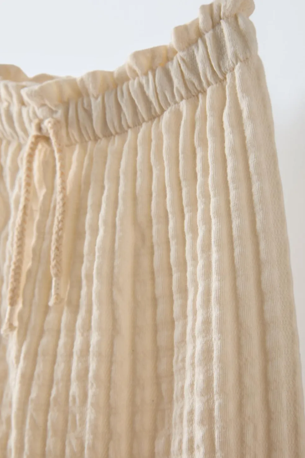CALÇAS CULOTTE COM TEXTURA-ZARA Best