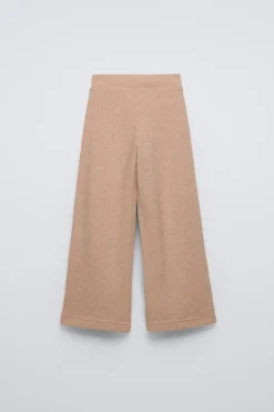 CALÇAS CULOTTE TOQUE SUAVE-ZARA Outlet