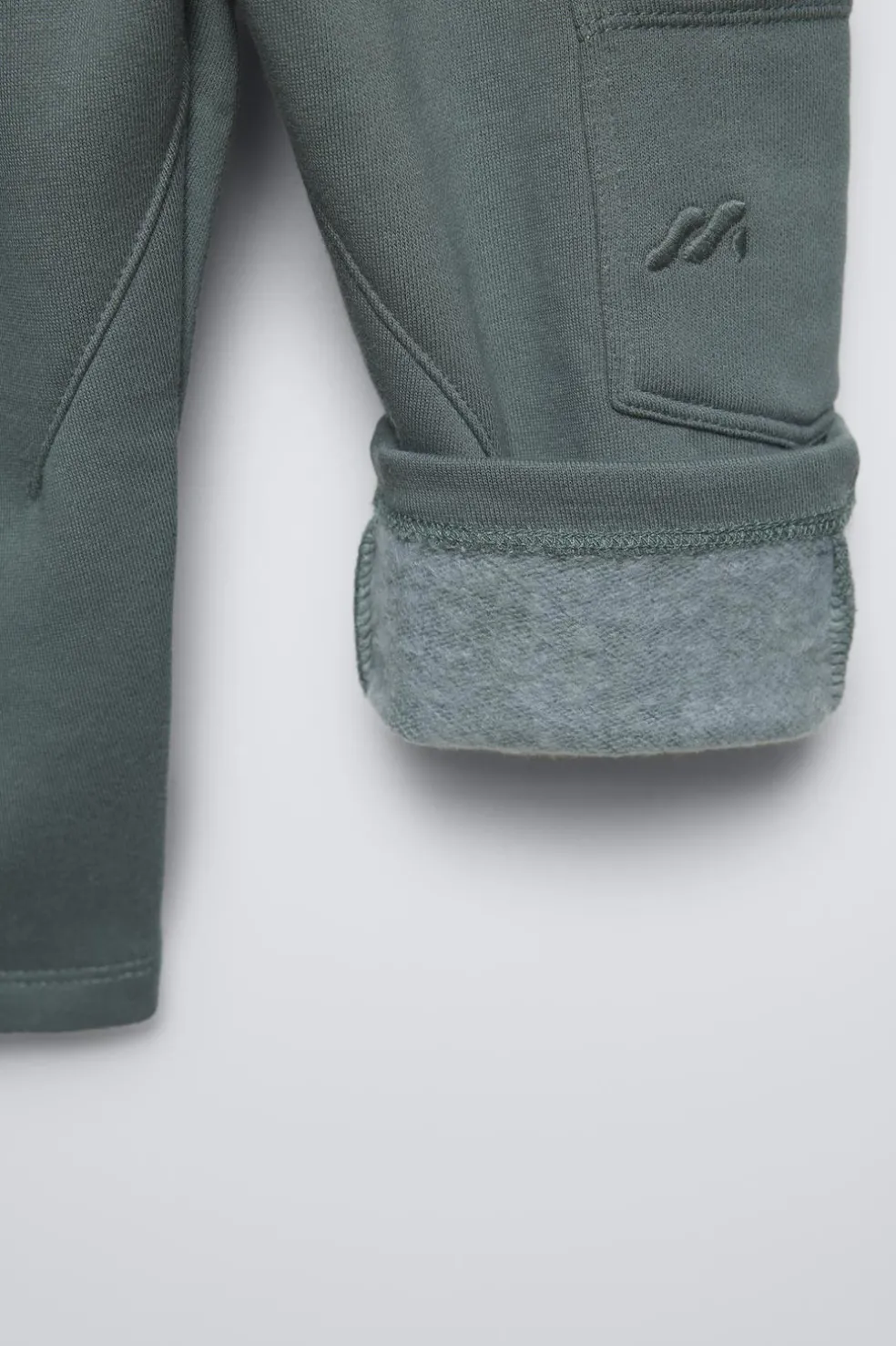 CALÇAS DE FELPA CARGO-ZARA Sale
