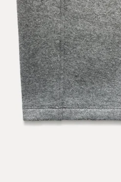 ZARA Calças|Sweatshirts / Joggers^CALÇAS DE FELPA COM BRILHO Cinzento