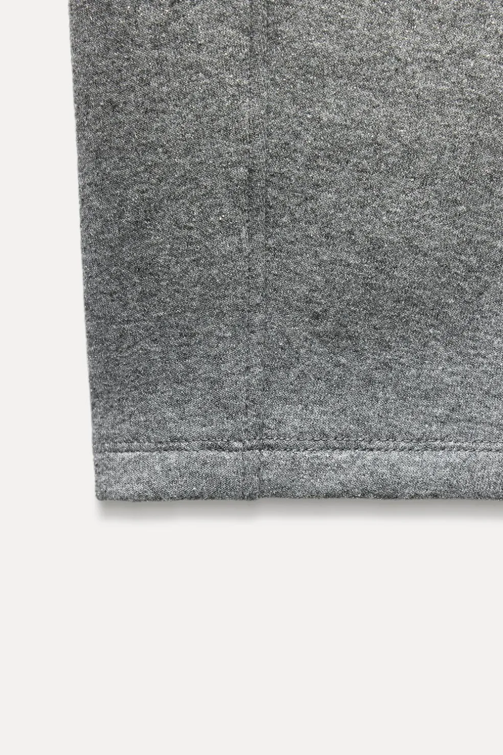 ZARA Calças|Sweatshirts / Joggers^CALÇAS DE FELPA COM BRILHO Cinzento