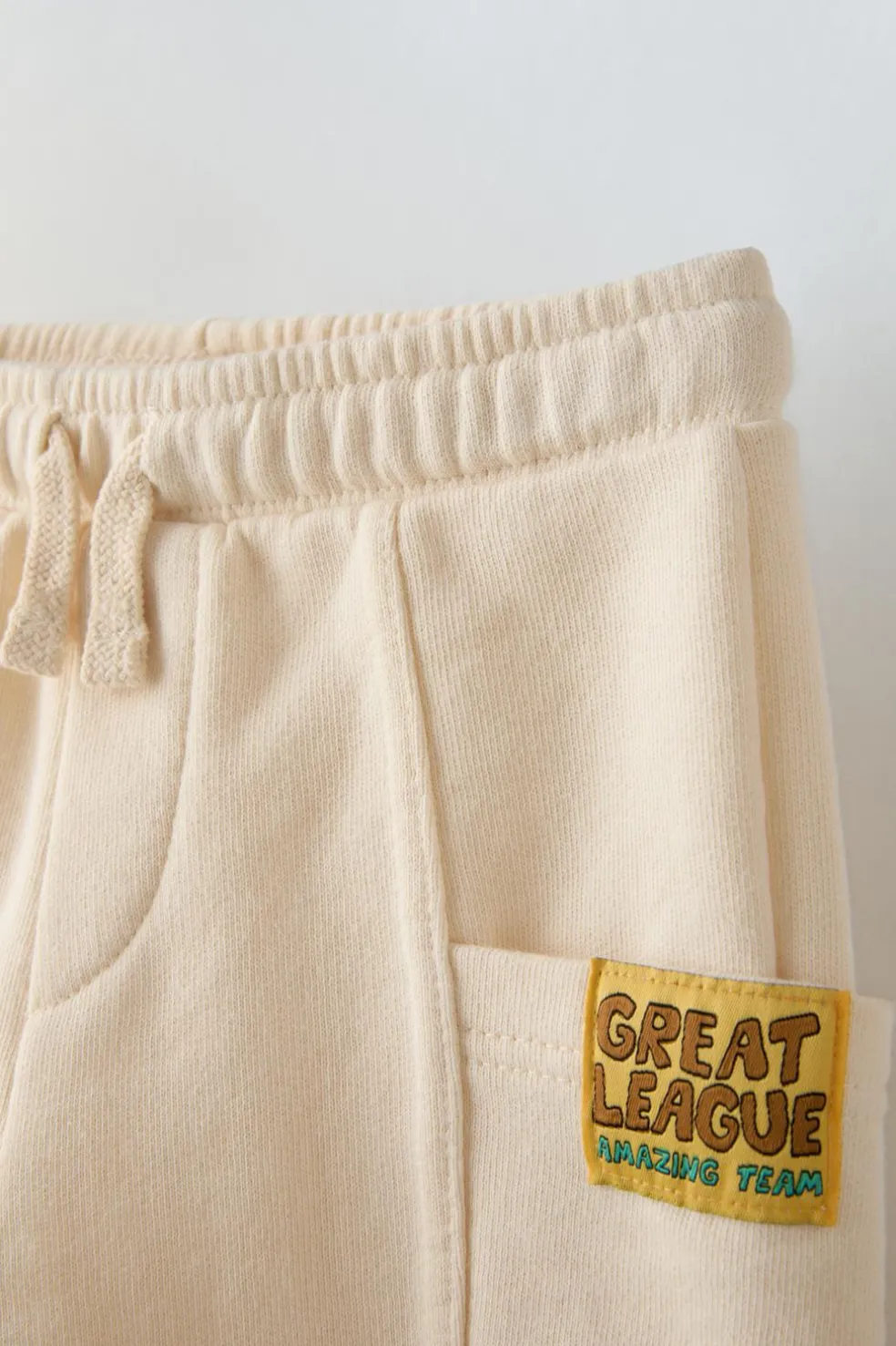 CALÇAS DE FELPA COM ETIQUETA-ZARA Clearance