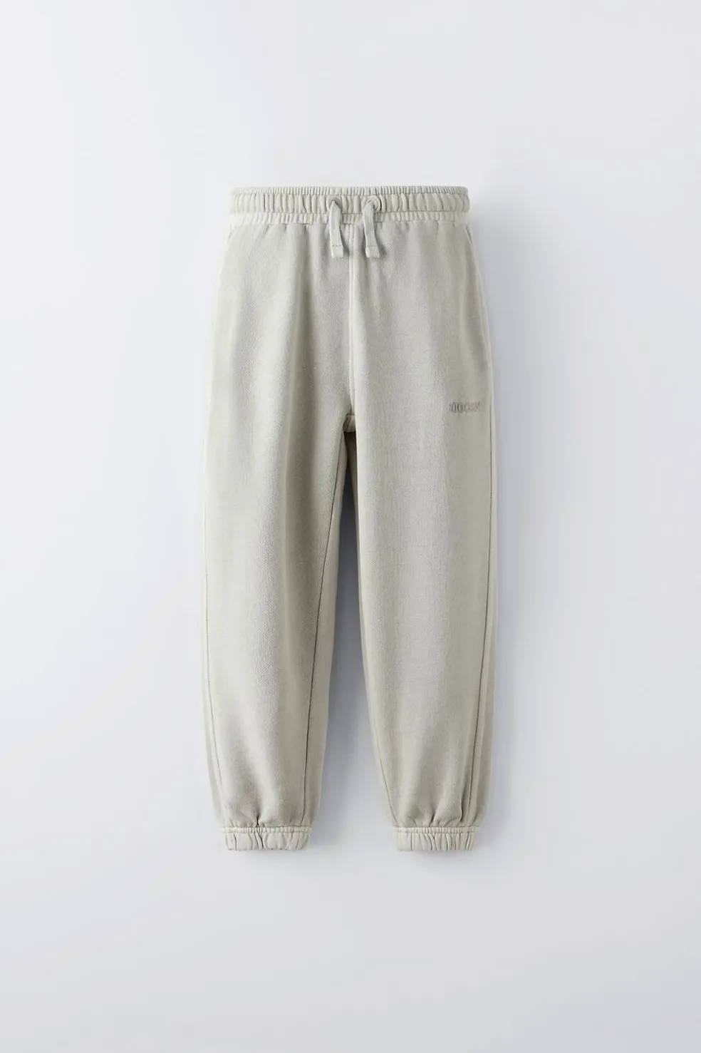 CALÇAS DE FELPA GARMENT DYE-ZARA Sale