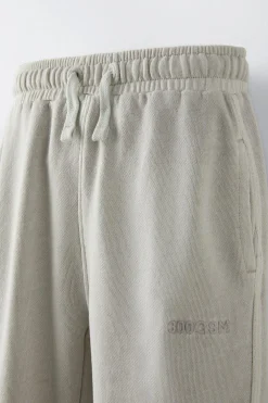 CALÇAS DE FELPA GARMENT DYE-ZARA Sale