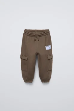 CALÇAS DE FELPA JOGGER-ZARA Cheap