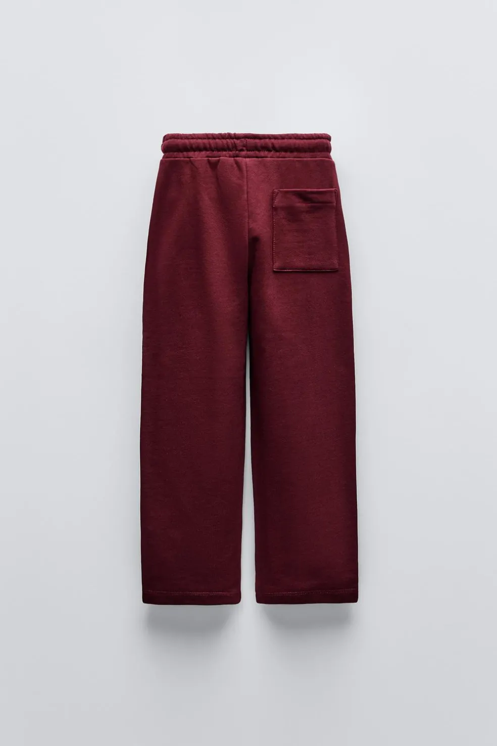 CALÇAS DE FELPA STRAIGHT COM ETIQUETA-ZARA Clearance