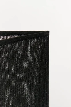 ZARA Calças|Lingerie^CALÇAS DE MALHA FINA COM NERVURAS Preto