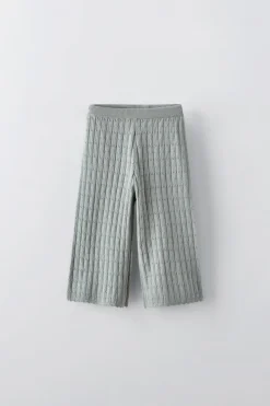 CALÇAS DE MALHA RENDILHADA-ZARA Best