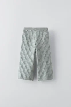 CALÇAS DE MALHA RENDILHADA-ZARA Best