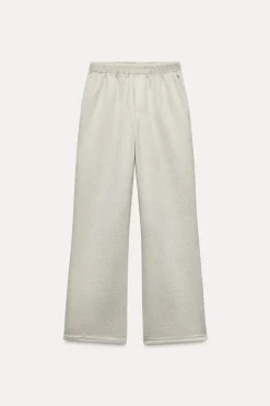 ZARA Winter Layersnew|Calças^CALÇAS DIREITAS SOFT Bege