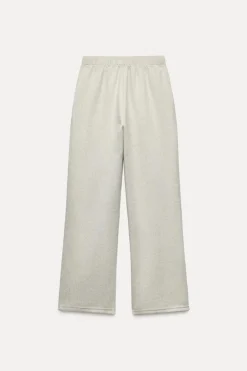 ZARA Winter Layersnew|Calças^CALÇAS DIREITAS SOFT Bege
