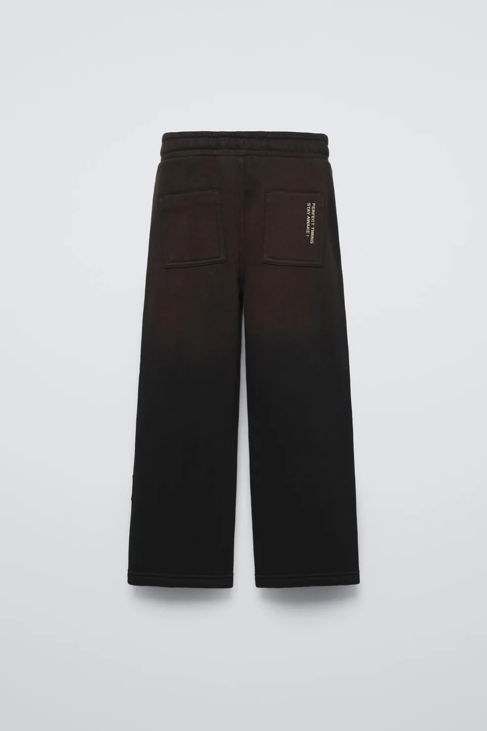 CALÇAS EFEITO LAVADO COM ETIQUETA-ZARA Best Sale