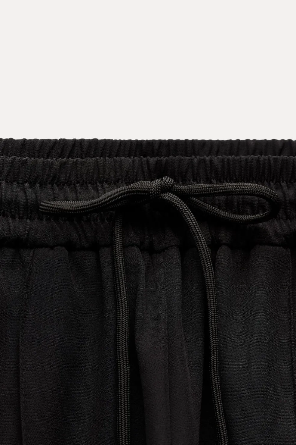 ZARA Winter Layersnew|Calças^CALÇAS FAIXA LATERAL Preto