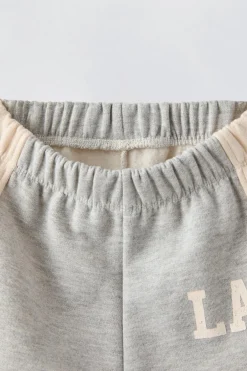 CALÇAS JOGGER COM FAIXAS-ZARA Cheap