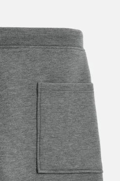ZARA Fato De Treino|Vestuário De Inverno^CALÇAS JOGGER DE PERNA LARGA Cinzento-vigoré