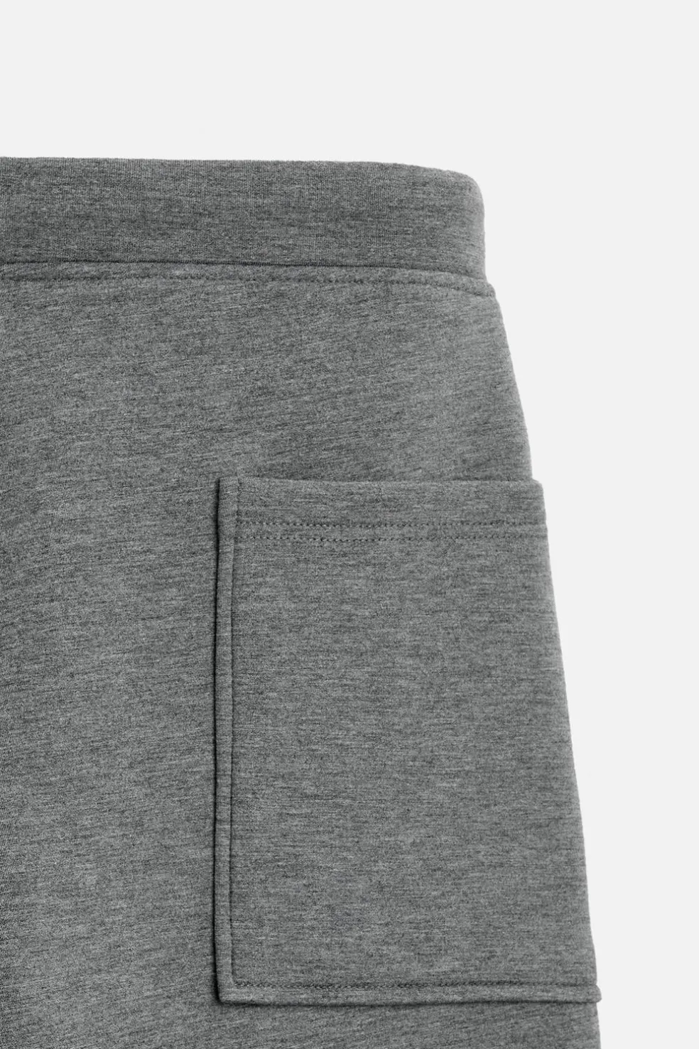 ZARA Fato De Treino|Vestuário De Inverno^CALÇAS JOGGER DE PERNA LARGA Cinzento-vigoré