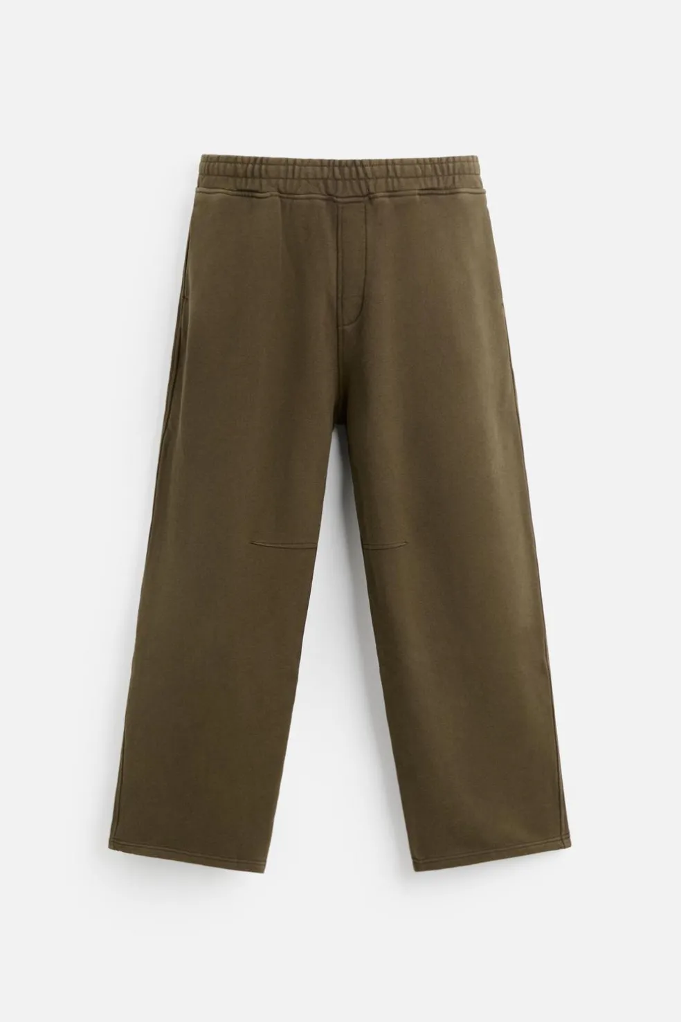 ZARA Vestuário De Inverno|Calças^CALÇAS JOGGER OVERSIZE LIMITED EDITION Caqui-escuro
